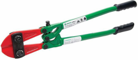 Heavy-Duty Bolt Cutter 24 Inch with Forged Steel Blades and Rubber Grip
