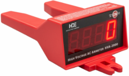 High Voltage Ammeter 2000A, 0-500kV, Measures 1-2000A, Compact Design