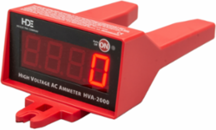 High Voltage Ammeter 2000A, 0-500kV, Measures 1-2000A, Compact Design