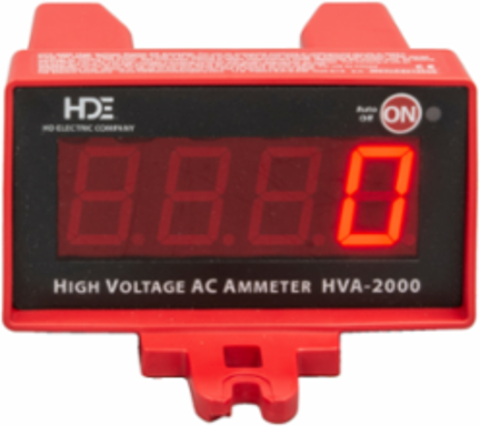 High Voltage Ammeter 2000A, 0-500kV, Measures 1-2000A, Compact Design