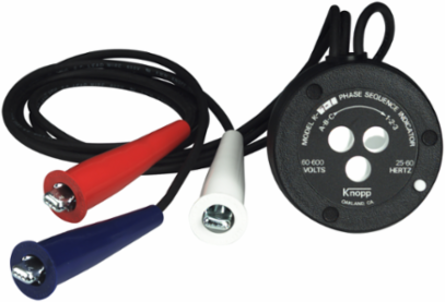 High Voltage Phase Sequence Indicator 60-600V, 25-60Hz, Three-Phase Indication