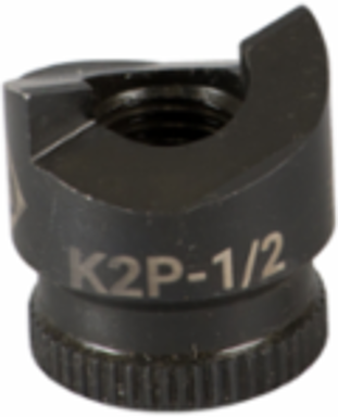 1/2 Inch Conduit Slug-Buster® Knockout Punch, 10 ga Mild Steel, Round, 0.13 LB