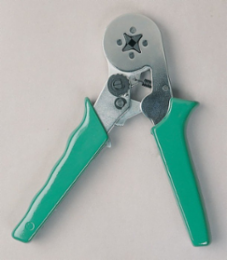 Wire Ferrule Crimper, Square Type, 25-10 AWG Capacity, 6.9 Inch Length