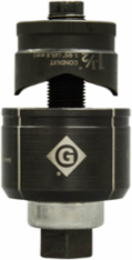 1-1/2 Inch Manual Round Knockout Set for Mild Steel, Grit 10 Ga, Made in USA