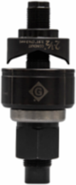 2-1/2 Inch Manual Knockout Set for Mild Steel, Round, 10 ga Thickness