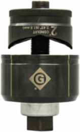Knockout Set 2 Inch Conduit, Round, Punch 10 ga Mild Steel, Made in USA