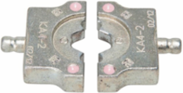 Aluminum Crimping Die Set for 2 AWG Cables, Color Pink, Certified C/US UL Listed