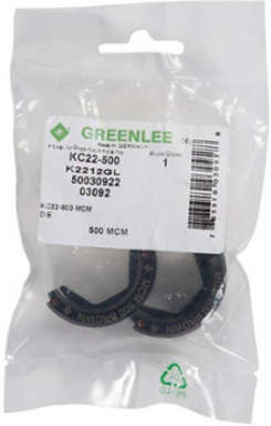 Die for 500 kCMIL Copper Lugs & Splices, Brown, 22 Series, UL Listed