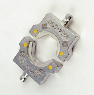 250 kCMIL MCM Die Set for Crimping Copper Lugs and Splices