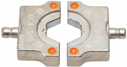 3/0 AWG Copper Crimp Die Set, For Color-Coded Copper Lugs, C/US UL Listed