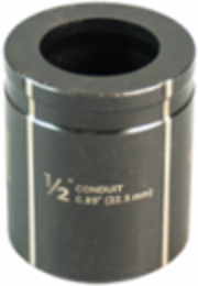1/2 Inch Conduit Knockout Die - Round, Optimized for Various Materials