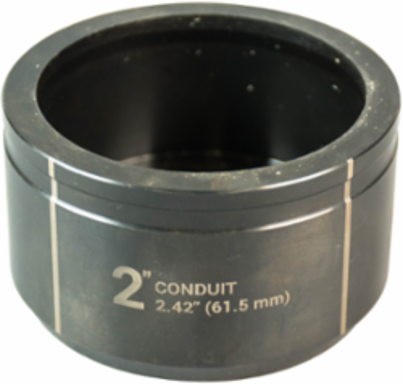 2 Inch Conduit Knockout Die, Round, Optimized for Various Materials