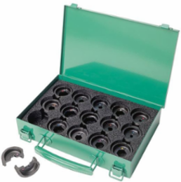 Die Kit for 8 AWG to 350 kcmil Aluminum Connectors, 6 Ton Tools, C/US UL Listed