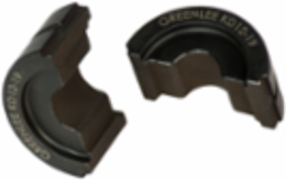 U Style Die for 12 Ton Tools, Compatible with Service Entrance Connectors