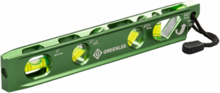 Electrician's Magnetic Torpedo Level 9 Inch, Compact Design with 2 Vials