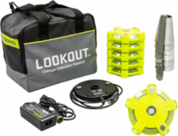 LOOKOUT Voltage Detection Network Kit, 4kVAC-500kVAC, 6.75 Inch , Work Area Detector