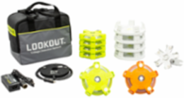 LOOKOUT Voltage Detection Network Kit, 4kVAC-500kVAC, 6.75 Inch , Work Area Detector