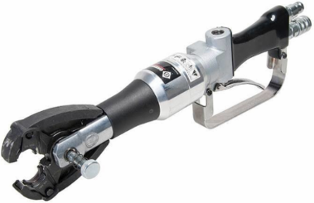 6 Ton Hydraulic Crimping Tool, 20.5 Inch Length, 8.4 lbs, 350 Rotating Head