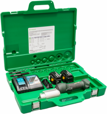 Intelli-PUNCHTM Hydraulic Knockout Kit with 1/2" - 2" Conduit Compatibility
