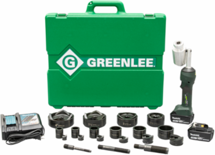 Intelli-PUNCHTM Battery-Hydraulic Knockout Kit 1/2" - 4" Conduit Size