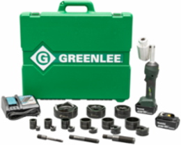 Intelli-PUNCHTM Battery-Hydraulic Knockout Kit 1/2" - 4" Conduit Size