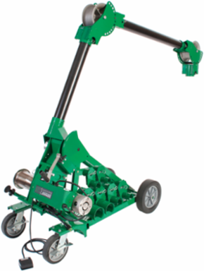 Mobile Versi Boom with 20 FT Extension and Adapters for 2-5 Inch Conduits