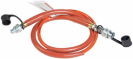 Non-Conductive Hydraulic Hose 6 Foot, 3/8 Inch Male/Female Threaded Coupler, 10,000 PSI