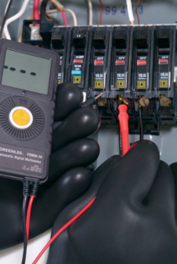 Pocket Multimeter with AC/DC Voltage Measurement, CAT II 450V, Intelligent Auto-Off