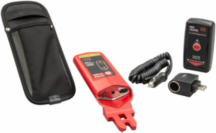 Proximity Voltage Detector Kit, 4kV with 11 Inch Length and Li-Ion Battery