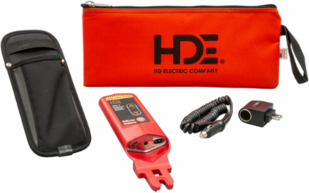 Proximity Voltage Detector Kit with Bag, 50V-4kV, Includes Accessories
