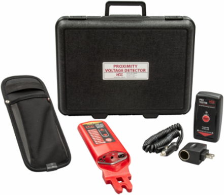 X-500 Proximity Voltage Detector Kit, 500kV, 11 Inch Length, Rechargeable Li-Ion Battery