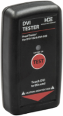 Proof Tester Voltage Indicator - 9V Battery Powered, LED Display, 50/60Hz