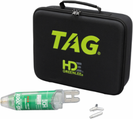 TAG Contact Voltage Detector 12-35KV Line-to-Line, 10 Inch Length, Audible & Visual Alert
