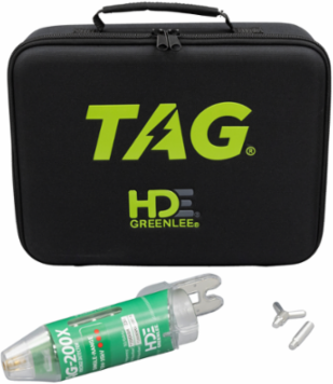 TAG Contact Voltage Detector 12-35KV Line-to-Line, 10 Inch Length, Audible & Visual Alert