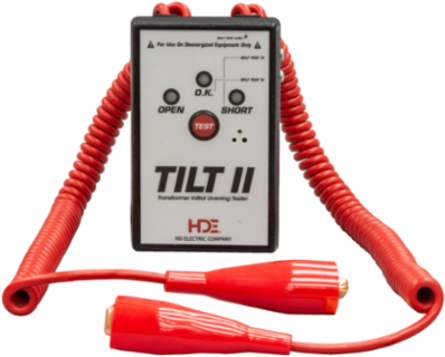 TILT Transformer Tester, 5.7 Inch x 3.6 Inch x 1.2 Inch, 6VDC Output, ABS Enclosure