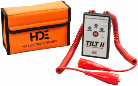 TILT Transformer Tester, 5.7 Inch x 3.6 Inch x 1.2 Inch, 6VDC Output, ABS Enclosure