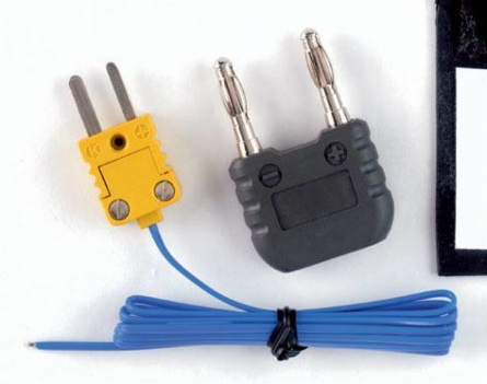 Temperature Probe Type K Thermocouple, 39.4 Inch Length, -40 F to 399 F Measurement Range