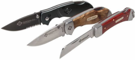 Folding Knife, 2-1/4 Inch Stainless Steel Blade, Rosewood Handle, Lock-Back