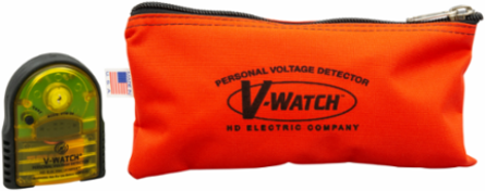 Personal Voltage Detector Kit, 3.5 Inch Length, 2400VAC and Above, Audible/Visual Alert