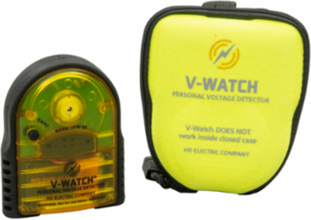V-WATCH Personal Voltage Detector with Flame Resistant Case, 3.5 Inch Length, 2400VAC+ Detection