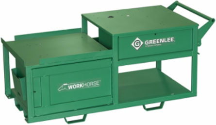 WORKHORSE All-In-One Utility Cart, 2000 lbs Capacity, Steel, Lockable Storage