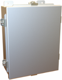 NEMA 4 ALUM ENCL 10X8X4 - 10 x 8 x 4
