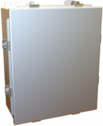 NEMA 4 ALUM ENCL 12X10X5 - 12 x 10 x 5