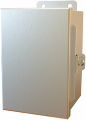 Stainless Steel N4X Junction Box 6 x 4 x 4, IP66, 2.9 lbs