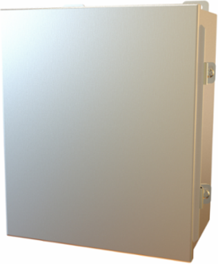 NEMA4 HINGE ENCL 12X10X6 304SS - 12 x 10 x 6