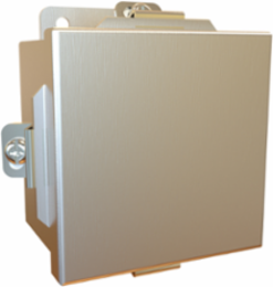 4 x 4 x 3 Inch Clamp Cover, Stainless Steel, IP66 Rated