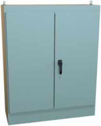 DBLE DOOR FREE STANDING ENCL - 60.06 x 48.06 x 18.06