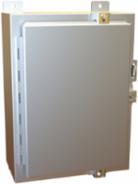NEMA 4 ALUM ENCL 16X12X6 - 16 x 12 x 6