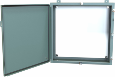 Wallmount Panel Enclosure 30 Inch x 30 Inch x 8 Inch, Mild Steel, IP66