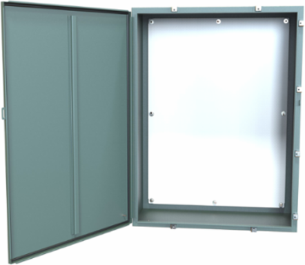 Wallmount Enclosure 48 Inch x 36 Inch x 16 Inch - Mild Steel, IP66